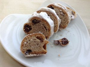 琥珀の断面 （やる気の薄い写真ですみません）