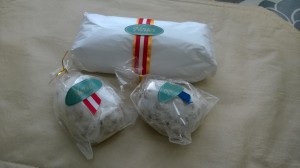 シュトーレンMサイズと プチサイズの琥珀、黒